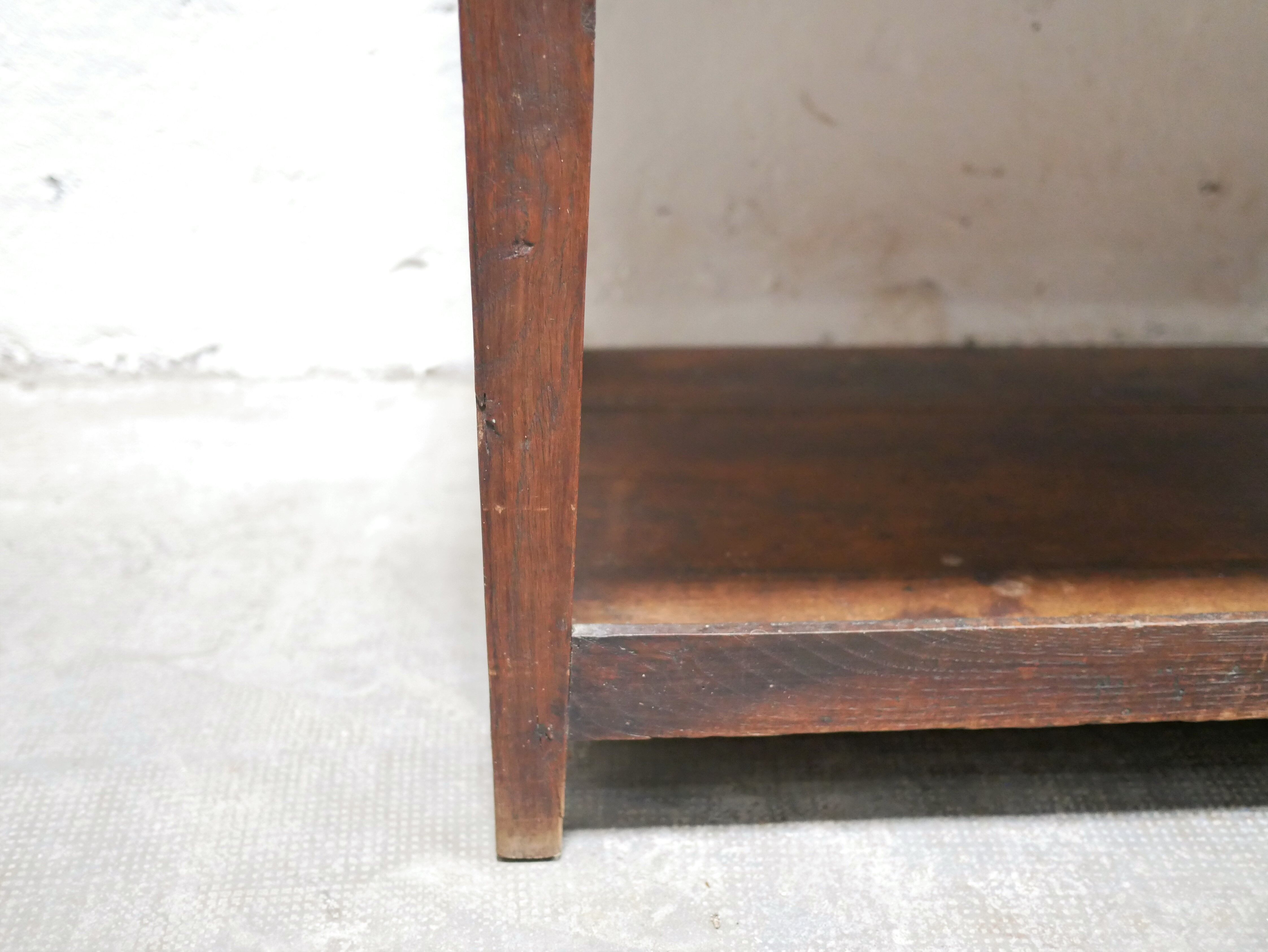 Wooden country storage cabinet