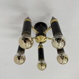 Plafonnier vintage Schmitz leuchten, Allemagne 1970