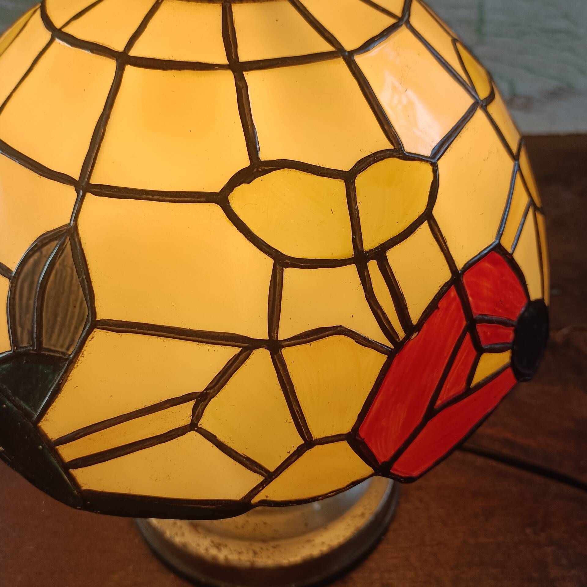 Tiffany-style lamp