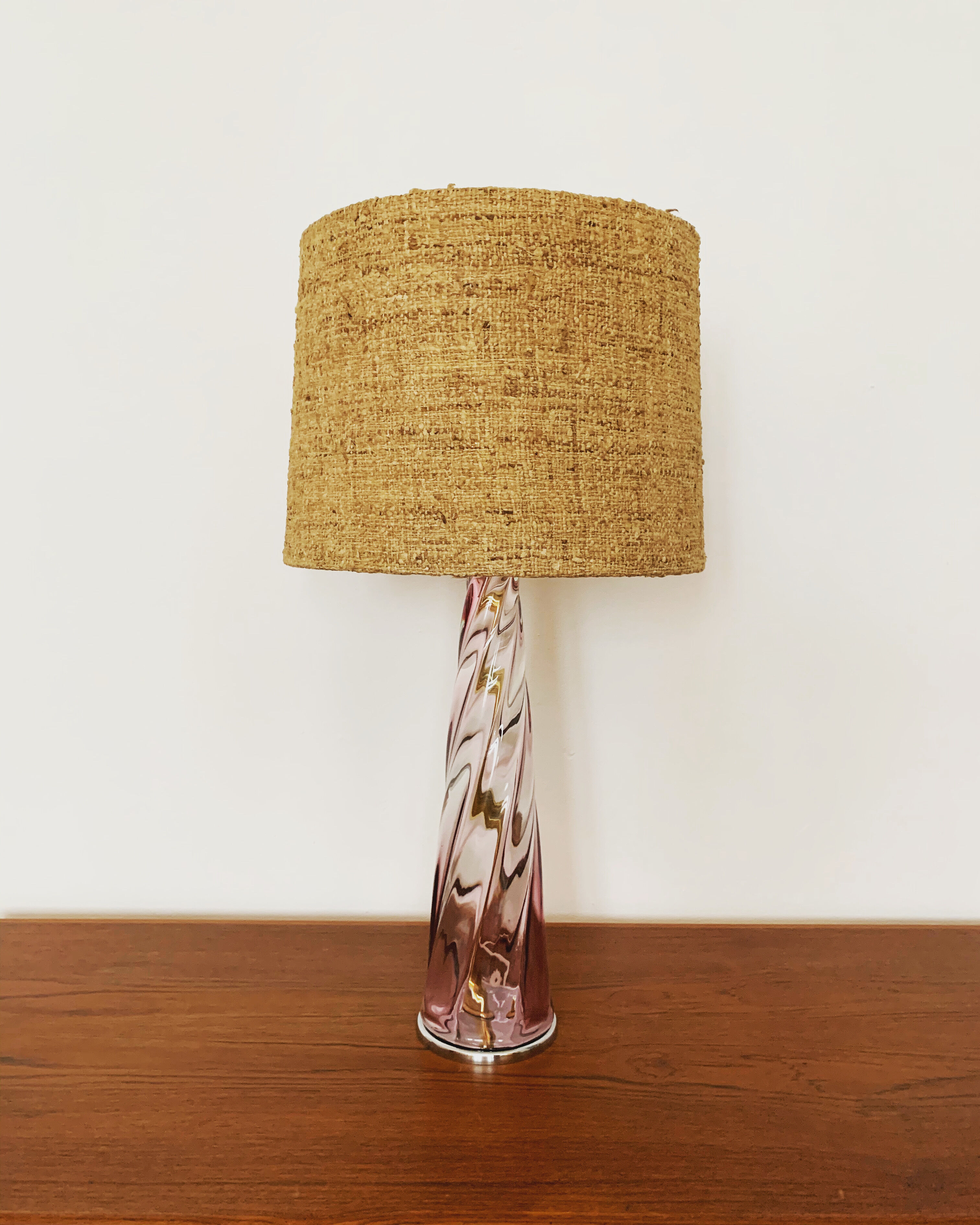 Large Murano glass table lamp