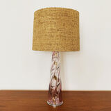 Large Murano glass table lamp