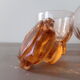 Art Deco carafe and its 4 glasses