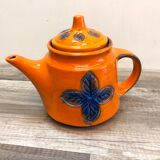 Carstens-Tunnieshoft west germany vintage 70 orange teapot