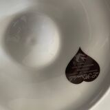 Porcelain oyster plates "The swallow" Melun sur Yevre