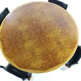 Set of four Italian design dining chairs by Afra & Tobia Scarpa for Molteni