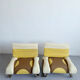 Paire de fauteuils 'Peter Pan', Michele De Lucchi pour Thalia&Co, Italie, 1982