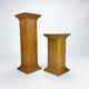 Set of 2 bohemian plant stands, 1970s