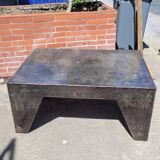 Metal industrial coffee table