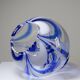 Large vintage Murano glass light globe from the 60s-70s attributed to Mor
