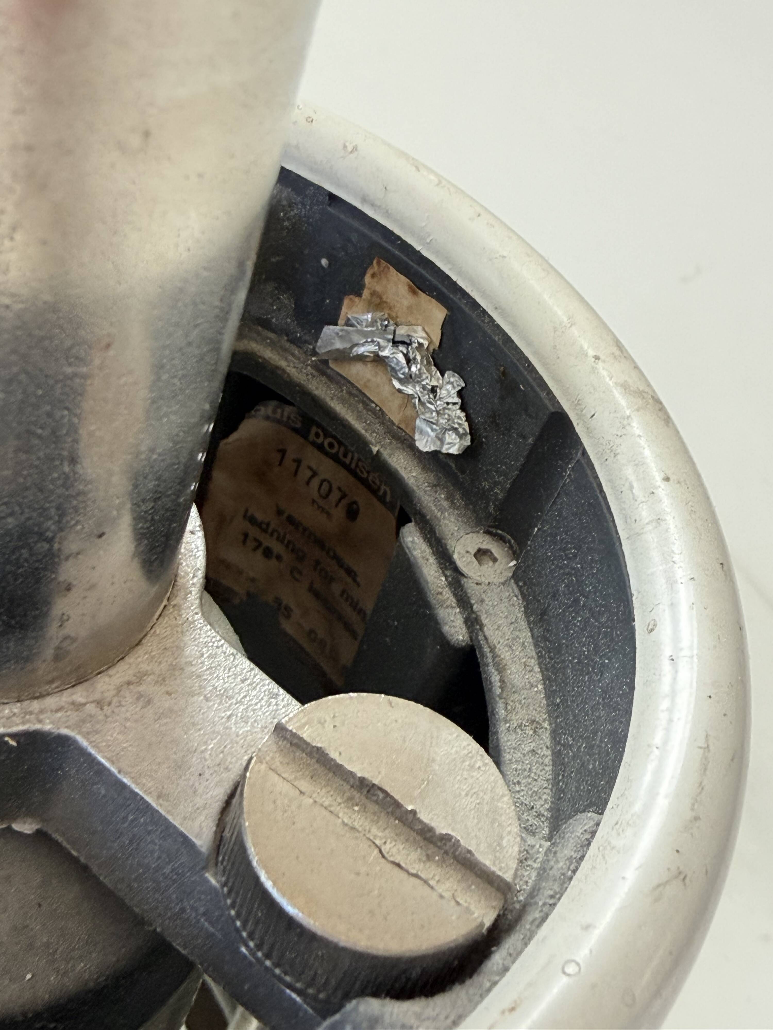 Vintage PH 6 1/2 lamp by Poul Henningsen for Louis Poulsen