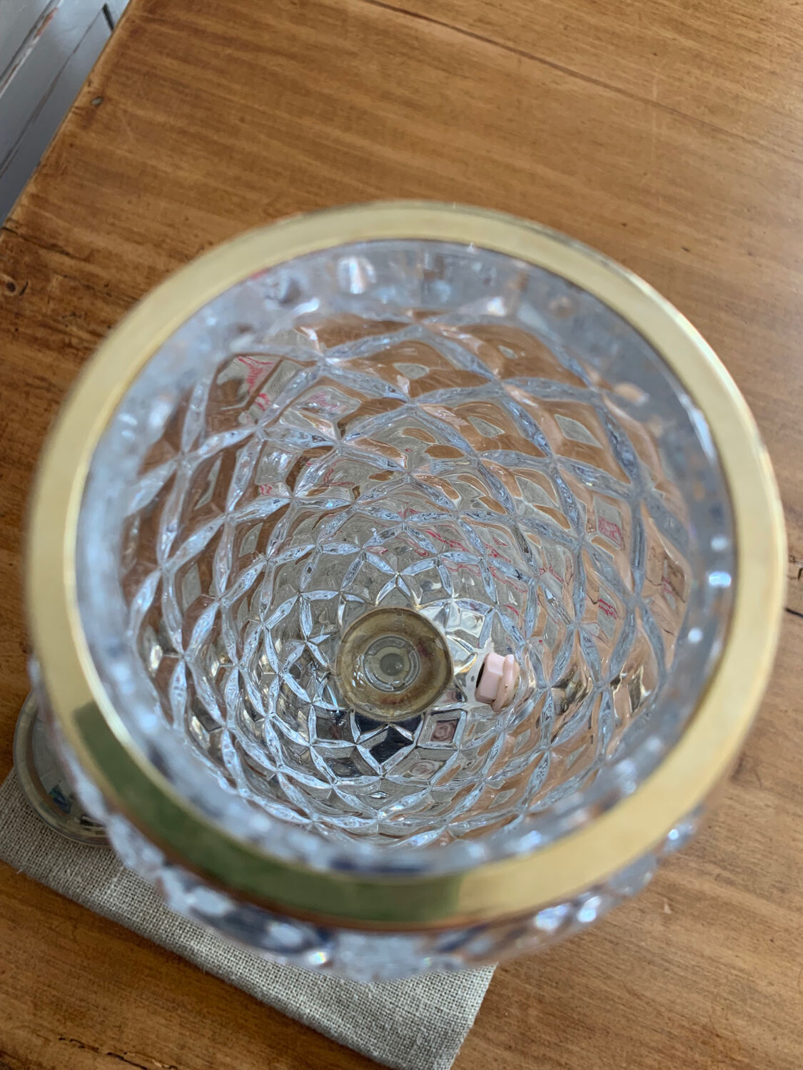 Crystal whisky absinthe fountain