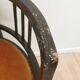 Vintage Art Nouveau Bentwood Bench: Cushioned 1950s Seating