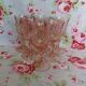 6 pink glasses with Arcoroc Rosaline Liqueur