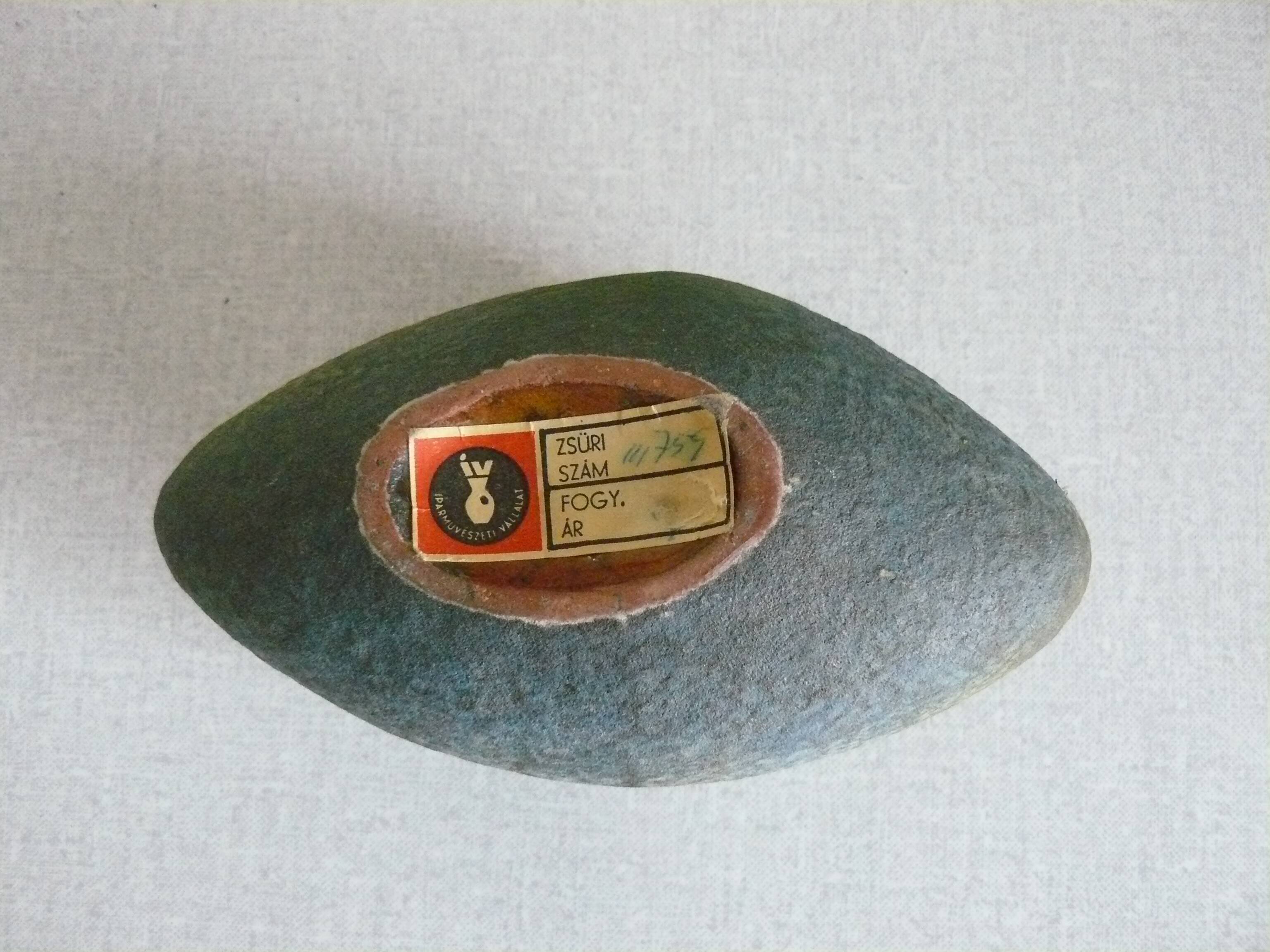 Vase in the shape of a stone by SIMO AGOSTON