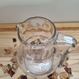 Vintage blown glass carafe
