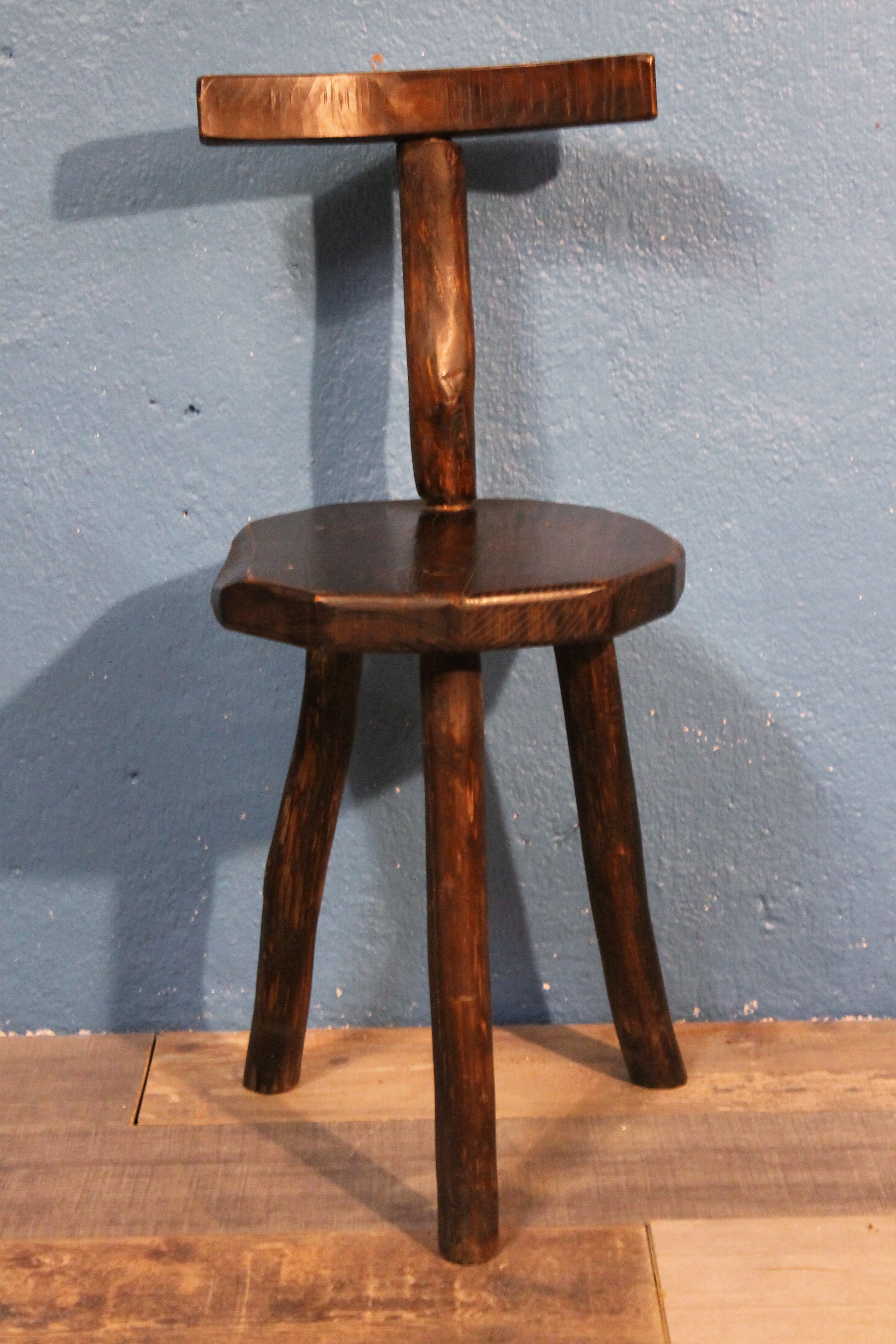 Tripod chair "Brutalist" 1950s