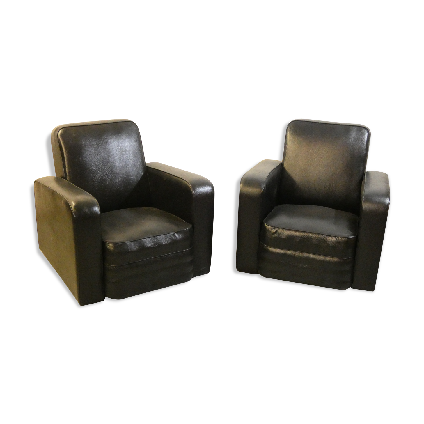 Pair of club chairs, published by Airborne 1950
