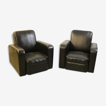 Pair of club chairs, published by Airborne 1950