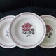 Set de 3 assiettes creuses Badonviller modèle Germaine