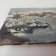 Marine landscape oil painting
