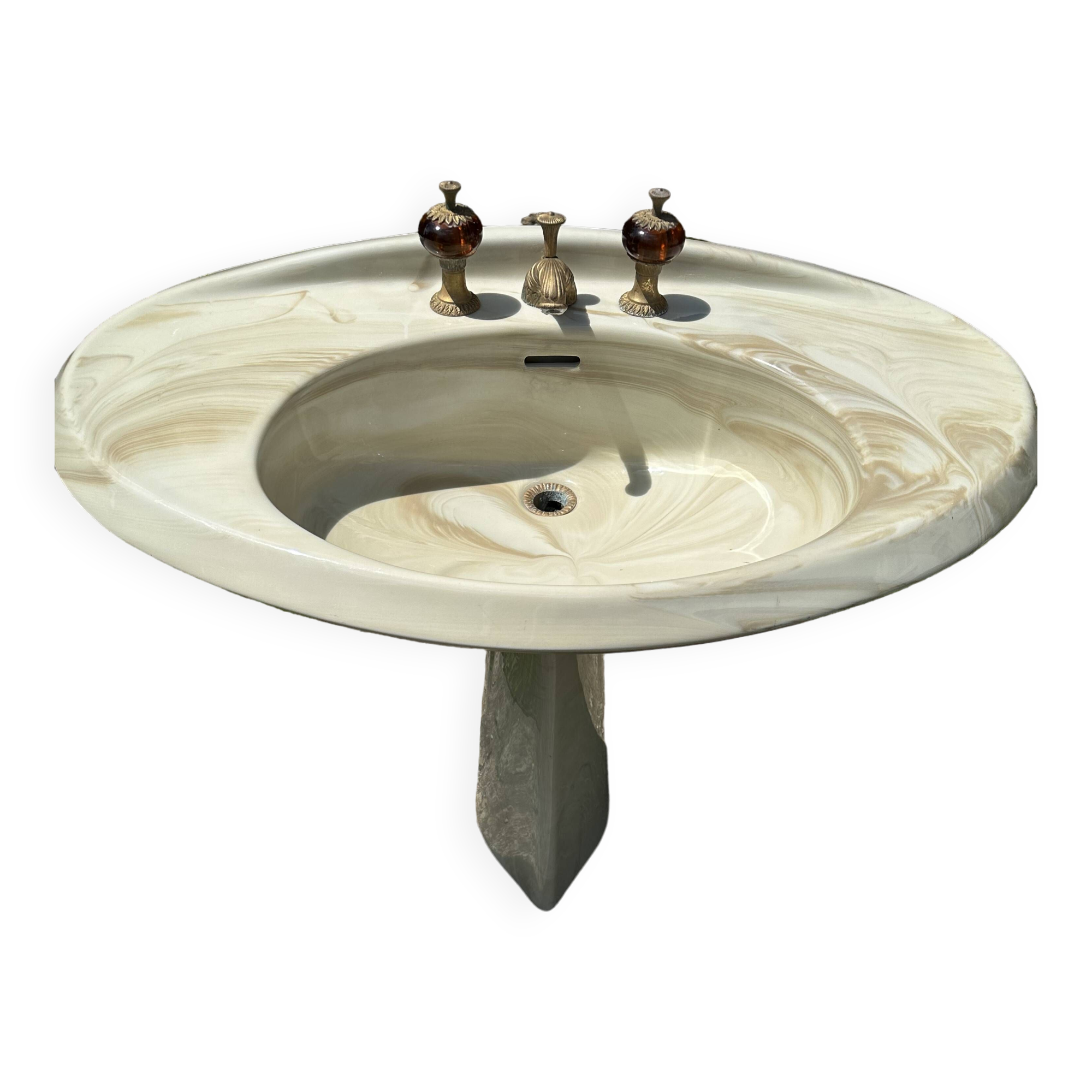 Vintage marble washbasin - Ideal Standard