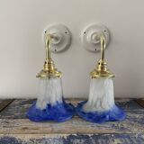 Art deco wall lights