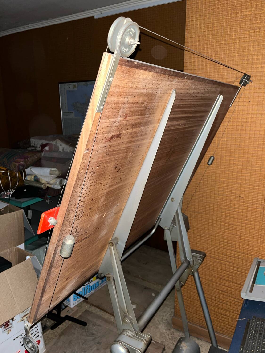 Heliolith drawing table 60s/70s