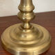 Pair of brass candle holders 28,5cm