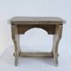 Small renovated solid wood bench