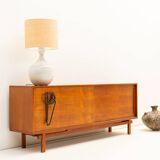 Elegant French White ceramic table lamp