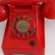 Red houet phone
