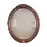 Frame photo medallion