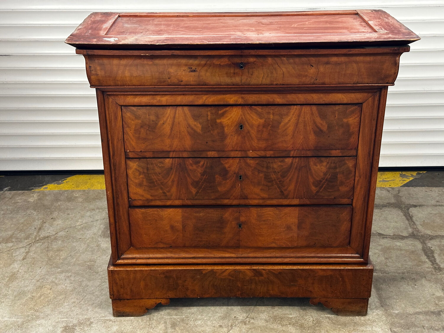 Louis Philippe style commode from the early 20th century - Mahogany