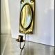Vintage Brass Wall Candle holder  Sconce  height 28.5 cm