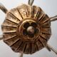 Antique gilded silver chandelier Florentine Rococo Louis XV Italy