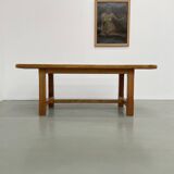2m solid elm farmhouse table