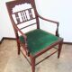 A mahogany armchair from the turn of the 19th and 20th centuries