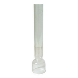 Fireplace glass for kerosene lamp in bohemian crystal