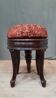 Tabouret de piano Napoleon III