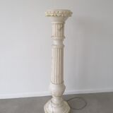 Ancienne colonne marbre, albatre 1950