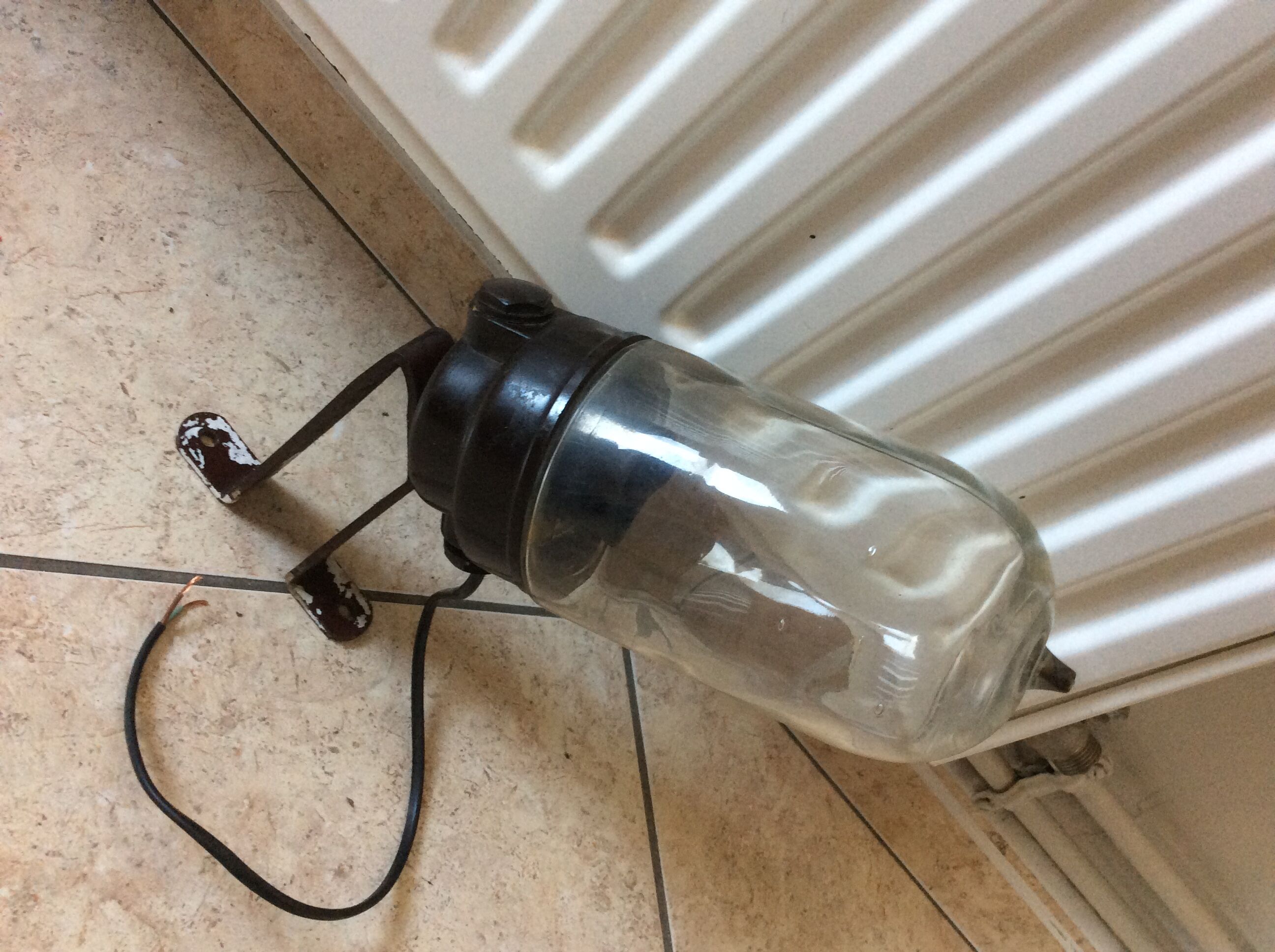 Lamp applied passageway in bakelite