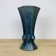 Art Deco enameled cast iron vase