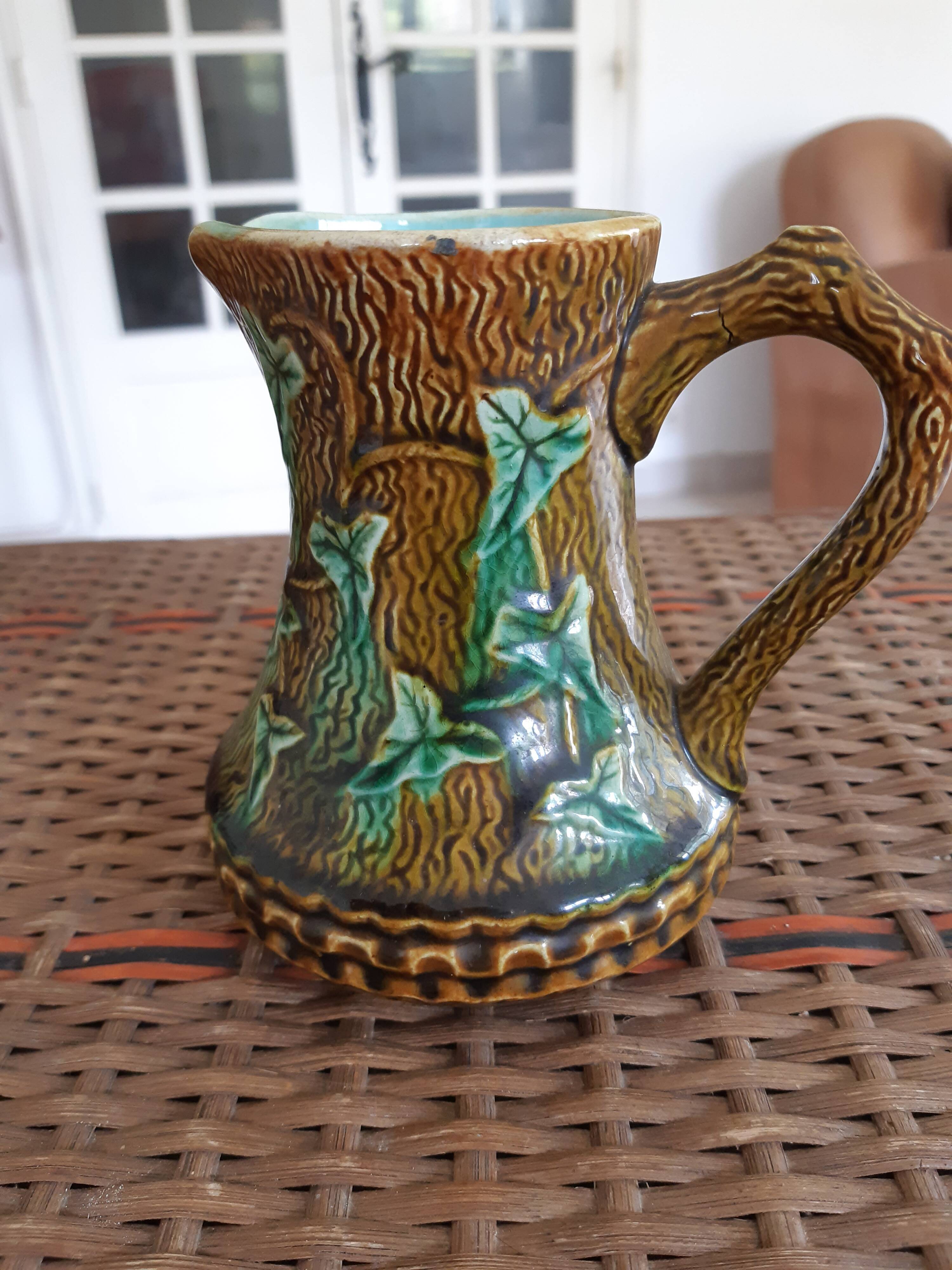 Coffee service in barbotine