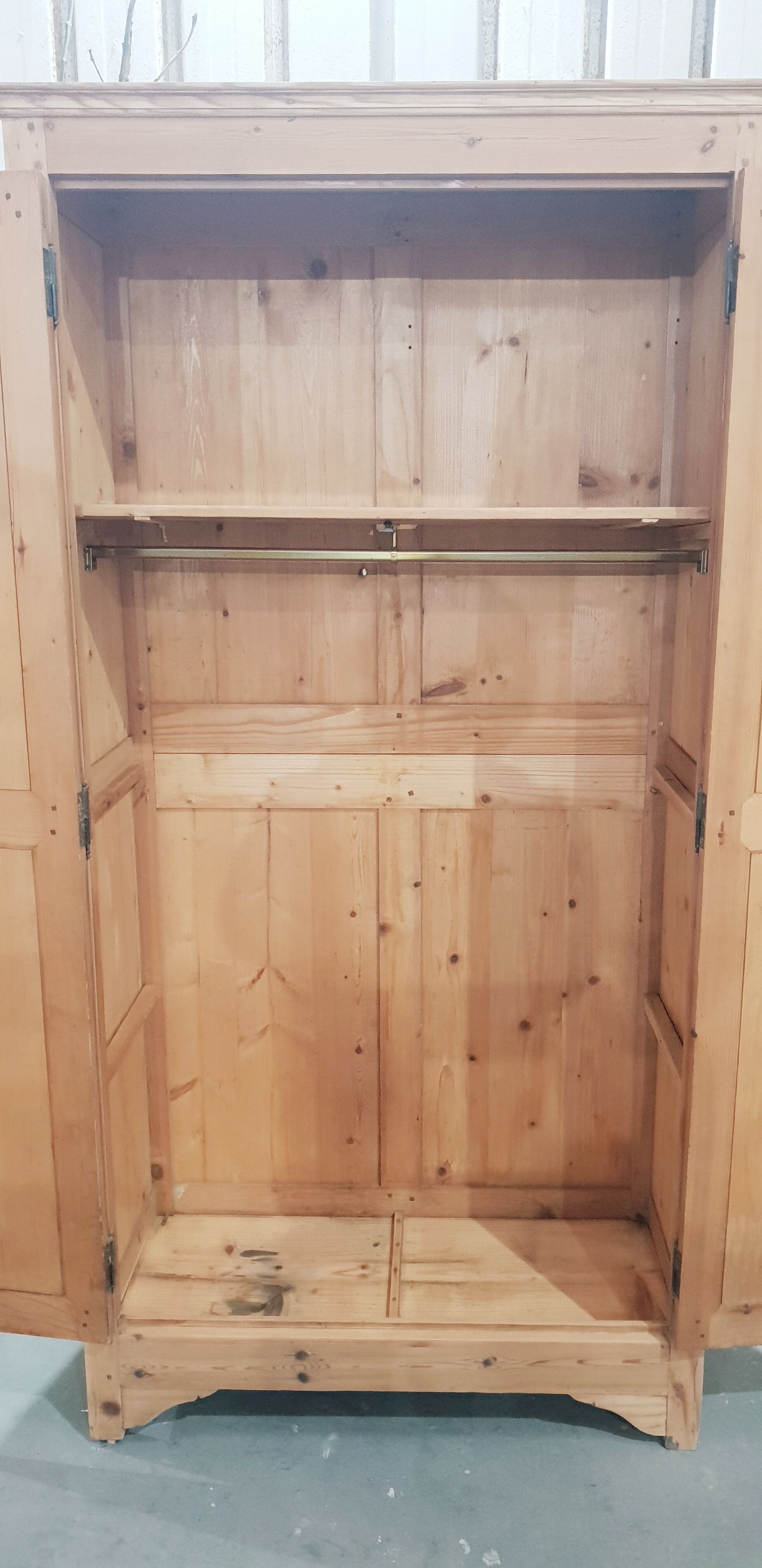 Antique pine cabinet