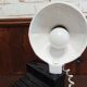 Vintage camera ceramic table lamp