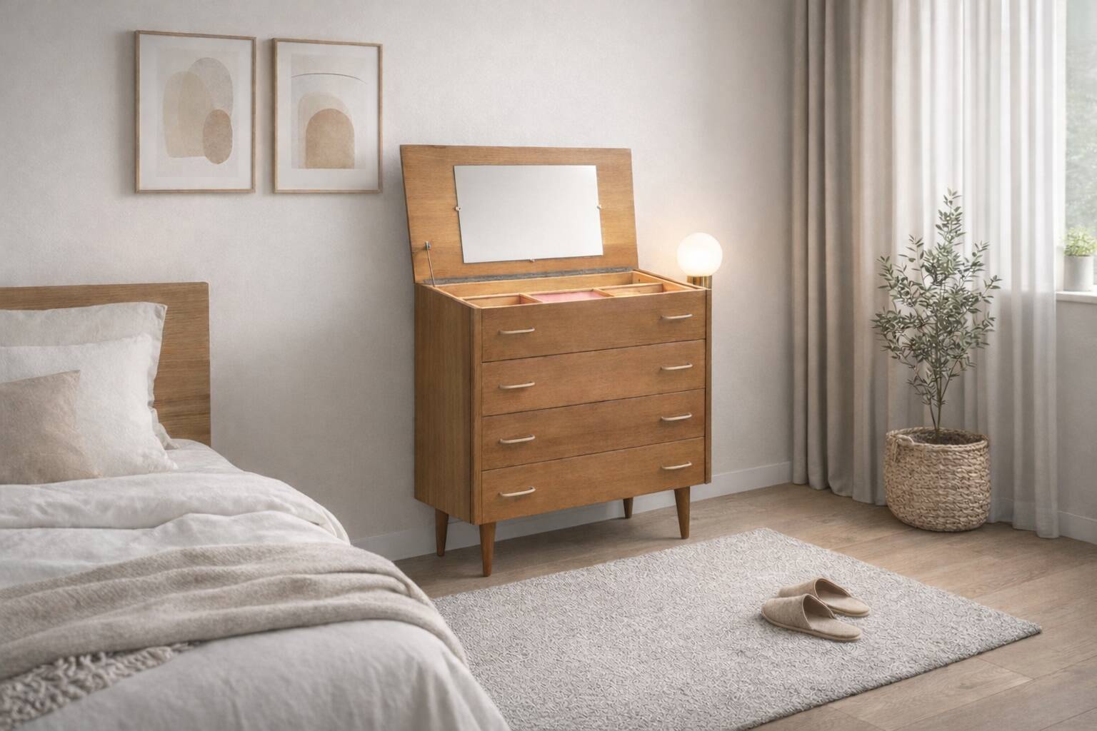 Beautiful vintage dressing table.