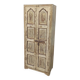 Old yellow wooden cabinet