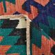 Red & Blue Geometric Vintage Kilim Rug, 158x238Cm