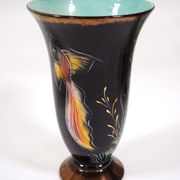 Fish decor vase
