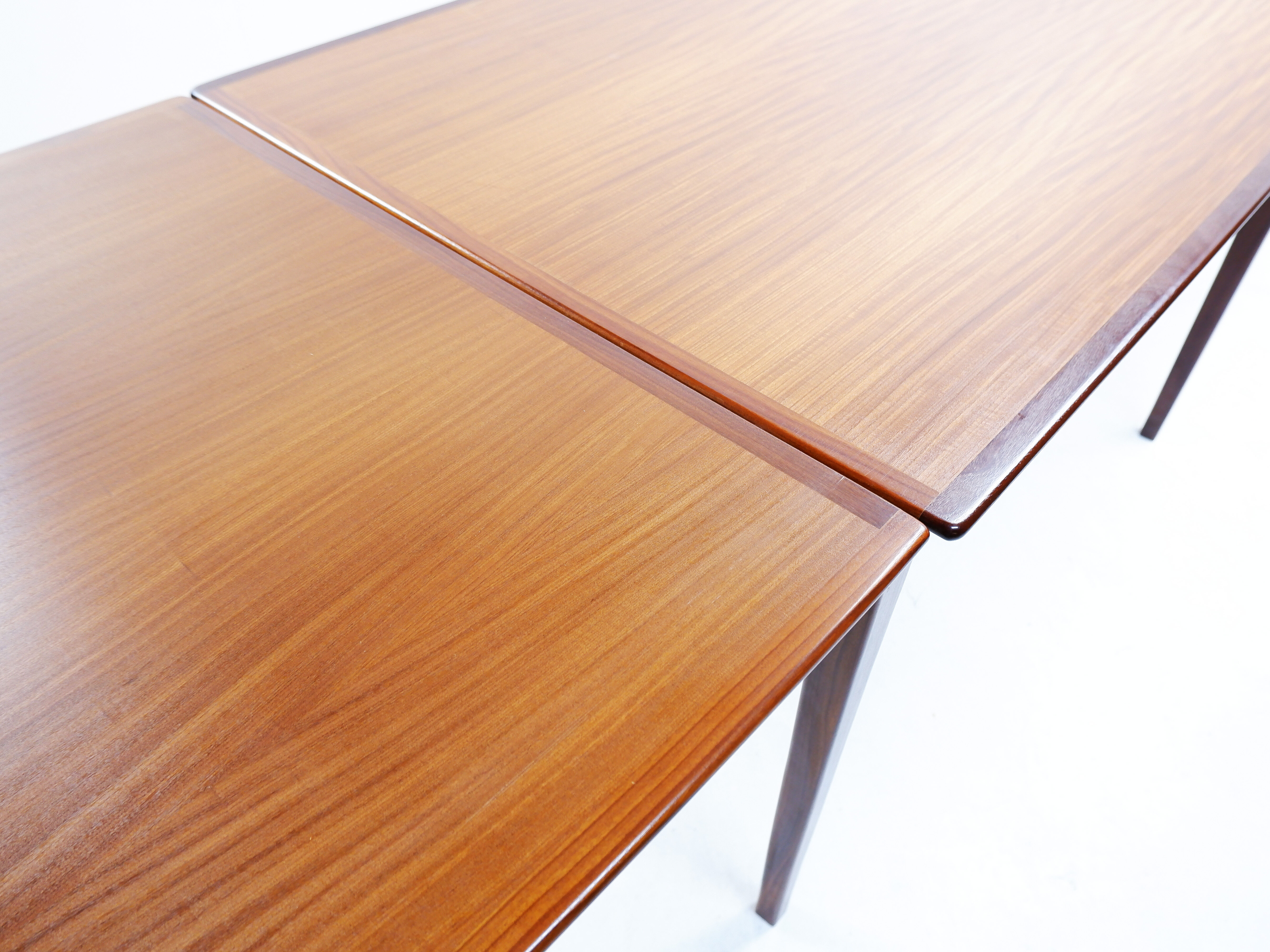 Teak extendable dining table width 230cm, 1960s